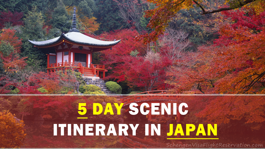 5 Day Scenic Itinerary in Japan
