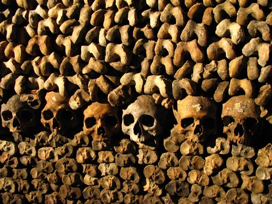 An Outdoor Adventure in Paris, France - les catacombes