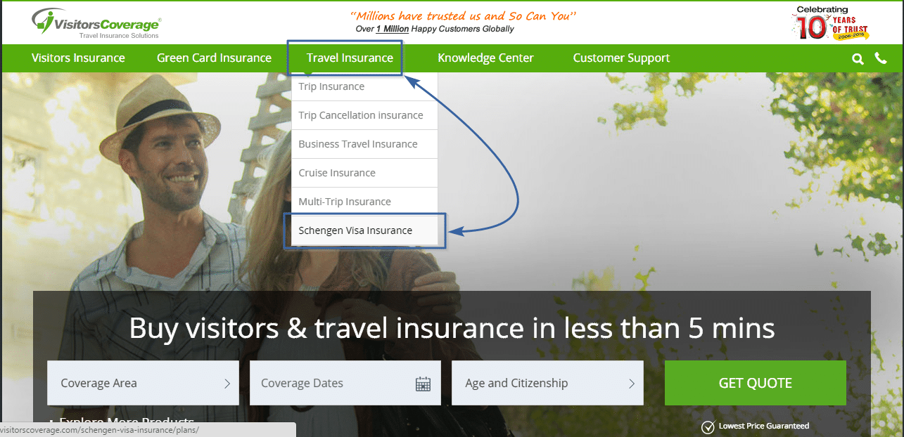Travel Medical Insurance For Schengen Visa