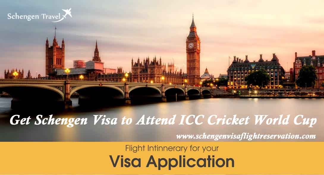 Flight itinerary icc world cup