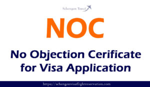 No objection Certificate for visa