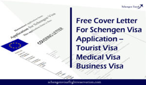 Free Cover Letter for Schengen Visa Application–Tourist Visa Applications