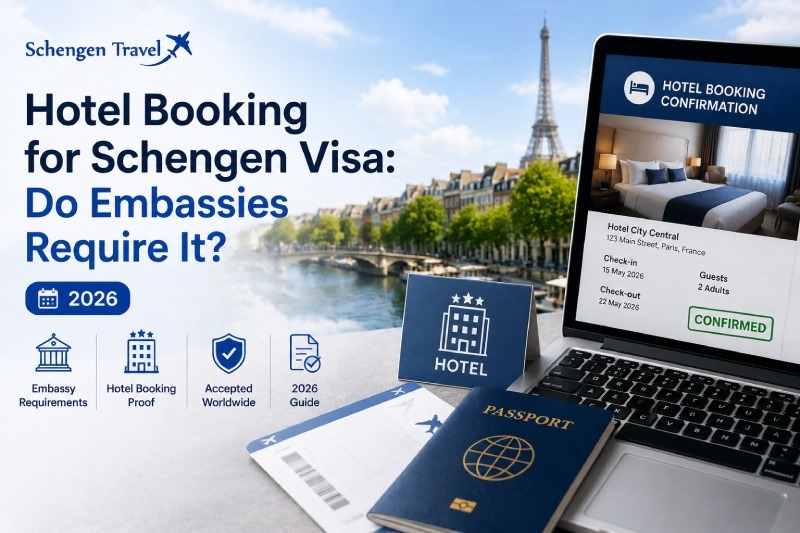 hotel booking for Schengen visa