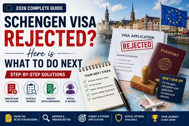 Schengen visa rejected what to do next 2026 complete guide
