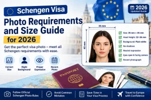 Schengen Visa Photo Requirements and Size Guide