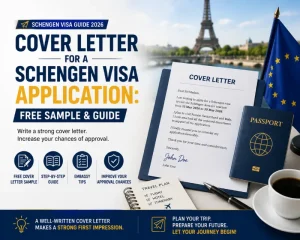 cover letter for Schengen visa