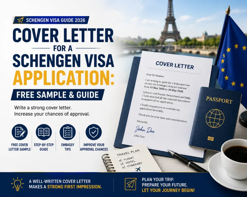 cover letter for Schengen visa