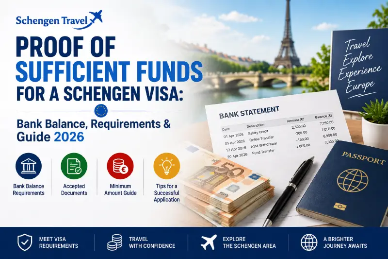 Proof of Sufficient Funds for a Schengen Visa