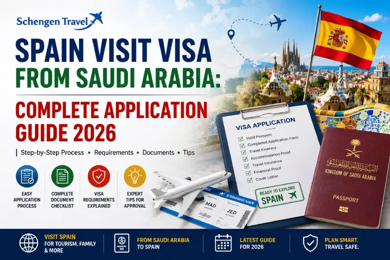 Spain Visit Visa from Saudi Arabia
