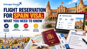 Flight Reservation for Spain Visa
