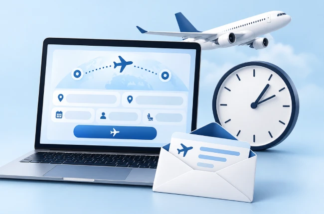 How to Get a Flight Reservation in 1 Hour