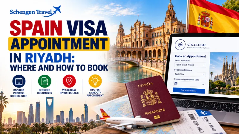 Spain Visa Appointment in Riyadh